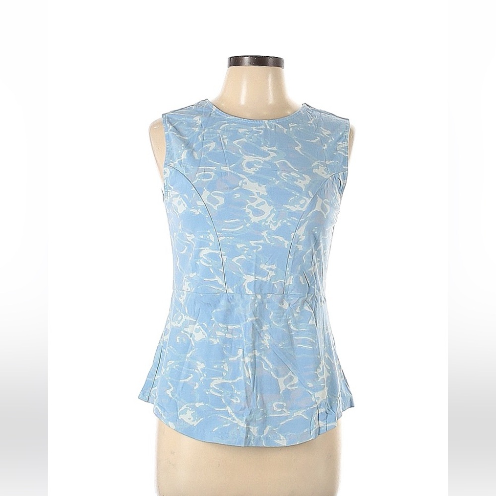 Brooklyn Industries Sleeveless peplum top size Large